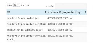 claves para windows 10 pro 2018